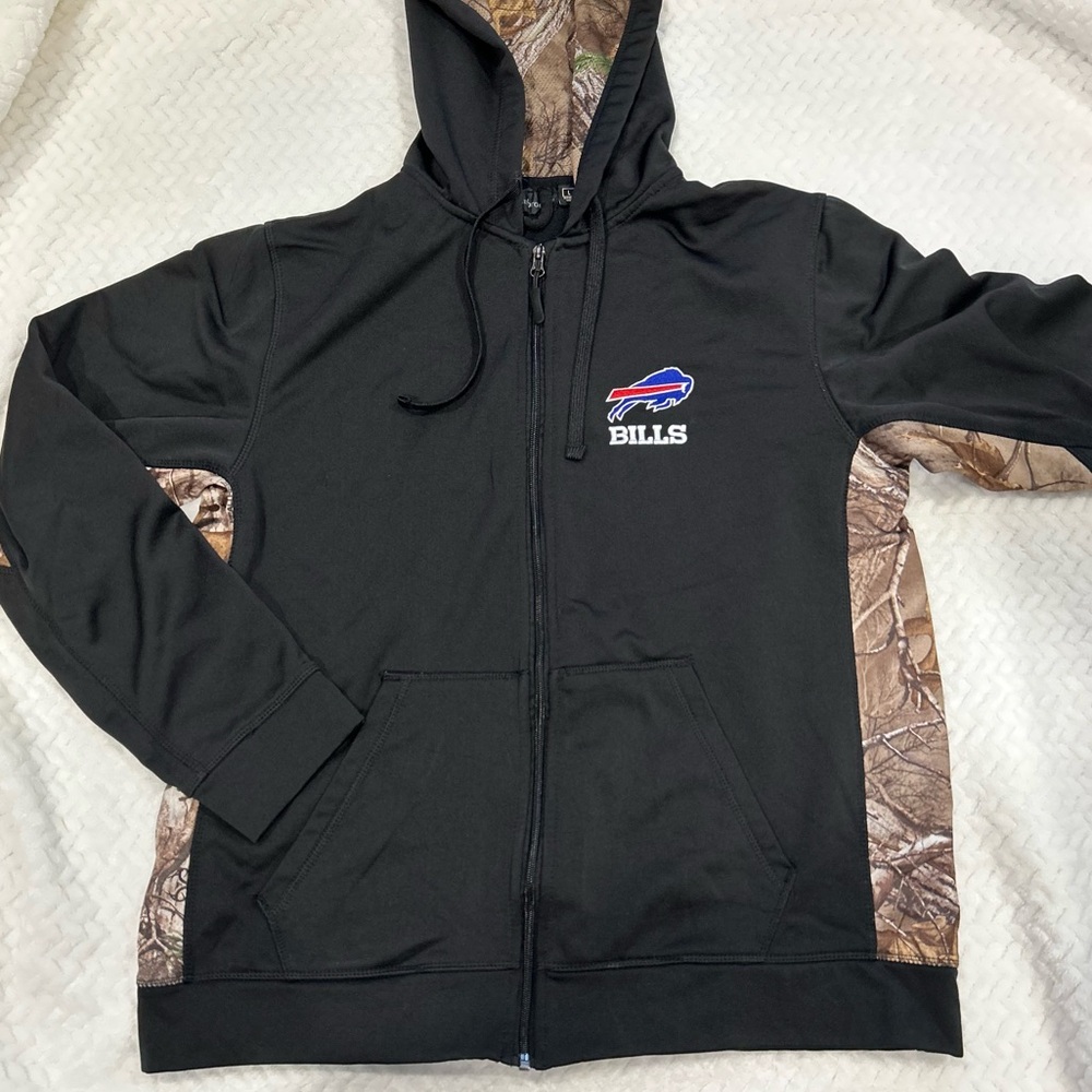 Buffalo Bills Real Tree Zip-Up Hoodie